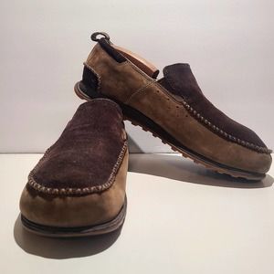 The North Face Mens Slip On Brown Suede Shoe Size 11